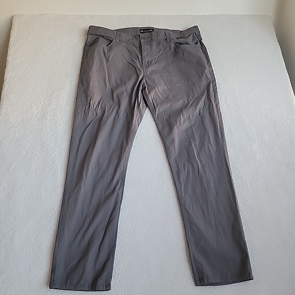 Travis Mathew Pants Mens 40x31 Gray Golf‎ Outdoors Performance Casual